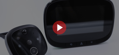 Видеоглазок Look VISION wi-fi Black