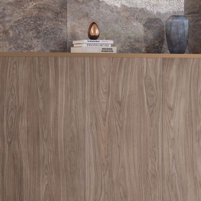 Wood-X, 20х120 см, керамогранит, Орех Тауп Матовый R10A Ректификат (9 мм), K949584R