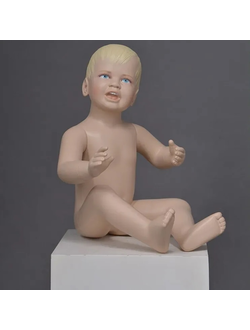 Детский манекен 50 см "Телесный"-WCH-06