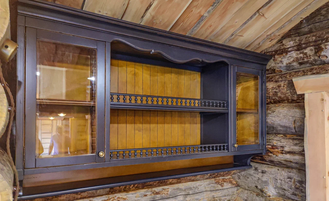 Мини-кухня в стиле кантри.