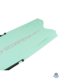 Ласты длинные 45/46 разборные Scorpena F1 Apnea мятн.