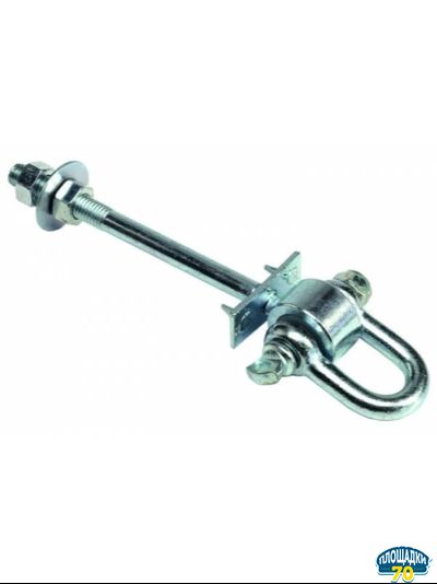 Подвес для качелей D-образный М12 - 140 мм.
