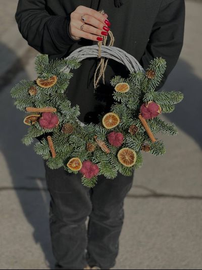 Зимняя композиция №4