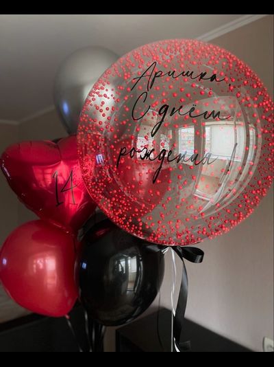 Сет "Рэд" (7 шариков + 1 баблс)