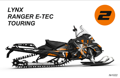 Наклейки на снегоход Lynx Ranger REX 2017 2018 #1022