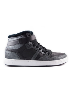 Кроссовки  Globe Superfly Black Cracked Fur