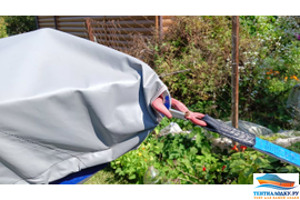 Тент на лодку Trident 450 (no console) без кринолинов