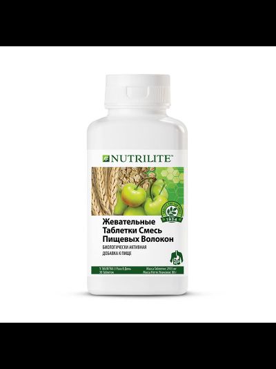 Nutrilite™ Жевательные таблетки Смесь пищевых волокон, 30 таб.