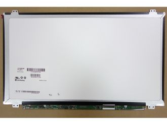 Матрица для ноутбука Dell LP156WHB TL A1 Slim 40pin, 1366х768, Глянец, LED, крепления сверху/снизу, Новая, оригинальная