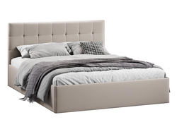 Спальня ДЖОЛИ - Кровать Тип 1 Велюр Confetti Smoke