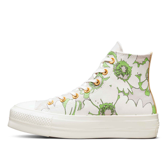 Кеды Converse Chuck Taylor All Star Lift Platform зеленые