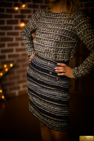 Юбка из твида шанель