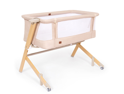 Приставная кроватка Nuovita Accanto Dalia Beige, Albero/Бежевый, дерево