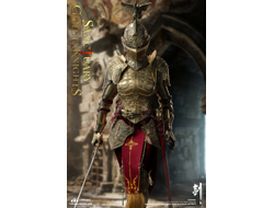 ПРЕДЗАКАЗ - Стражница святилища в золотом - Коллекционная фигурка 1/6 SWORDS OF CHAOS - GOLDEN TEMPLE GUARDIAN (BRASS EDITION) (SW002) - COOMODEL ?ЦЕНА: 43700 РУБ.?