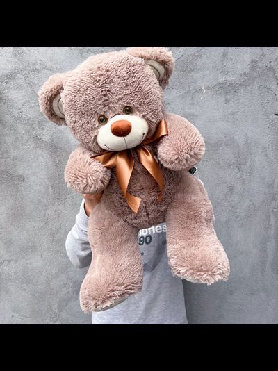 Плюшевый мишка 90 см кофейный Феликс