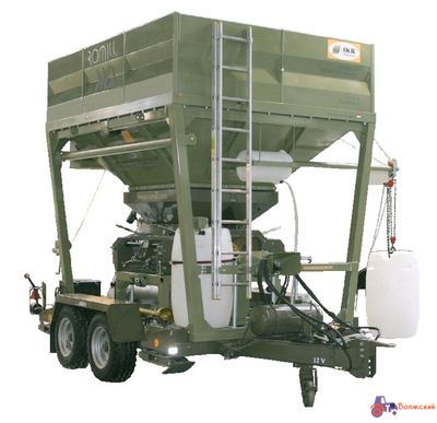 Передвижная вальцовая плющилка влажного зерна ROmiLL М2