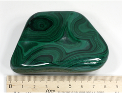 Малахит, полировка, Конго (82*58*24 мм, 251 г) №28740