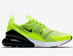 Nike Air Max 270 салатовые с черным