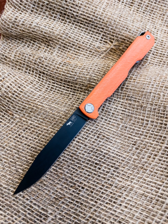 Складной нож Авиационный Single (65Г, Оранжевый G10)