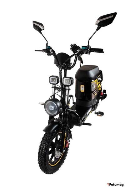 Электровелосипед Minako Titan 2.0 желтый