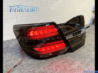 Стопы Toyota Camry 55 стиль Mercedes черные тонированные