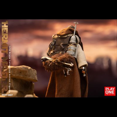 ПРЕДЗАКАЗ - Оби-Ван Кеноби (Звездные Войны, Star Wars) - Коллекционная фигурка 1/12 SCALE Hermit Master Jedi (POT-007) - Play One twelve ?ЦЕНА: 14200 РУБ.?