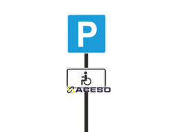 Стойка для крепления дорожных знаков, D=50мм, 2500мм