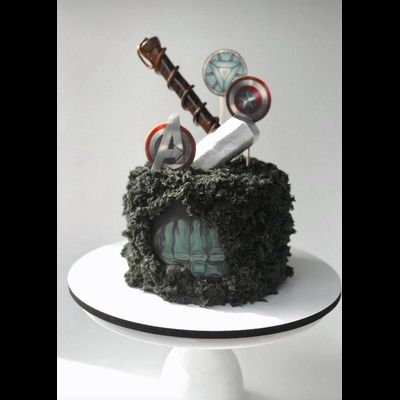 Торт супергерои