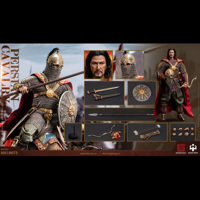 Персидский тяжелый всадник - КОЛЛЕКЦИОННАЯ ФИГУРКА 1/6 Imperial Legion Persian heavy cavalry (HH18075) - HHMODEL &amp; HAOYUTOYS