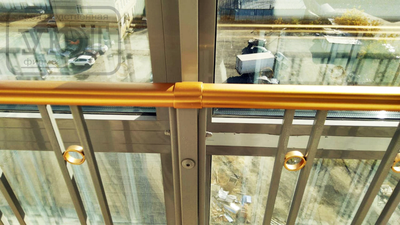 Балконное ограждение в высотном доме