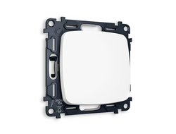 Розетки и выключатели OMEGA цвет белый матовый