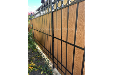 Забор из ДПК