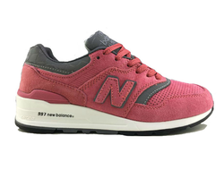 New balance 997 Розовые с белым женские (36-40) Арт. 056М