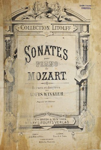 Sonates pour piano de Mozart.
