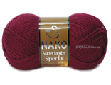 Nako Superlambs special 6592 бордовый