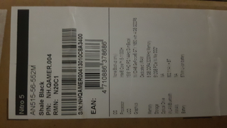 ACER NITRO 5 AN515-56-552M ( 15.6 FHD IPS 144Hz I5-11300H GTX1650(4GB) 8GB 512SSD )