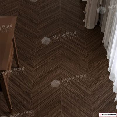 Ламинат Alpine Floor Chevron Art Орех Гранд-Каньон LF109-10 34 класс толщина 12 мм с фаской 1.232 м2