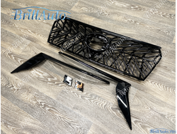 Решетка Toyota Prado 150 рестайлинг 2018+ TRD черная