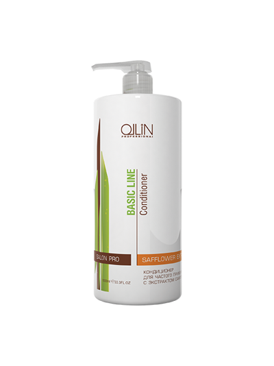 OLLIN Basic Line Кондиционер для частого применения с экстрактом листьев камелии, 750 мл