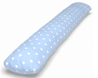 Подушка обнимашка для тела в рост 170 х 30 см шарики внутри, наволочка на молнии цвет на выбор