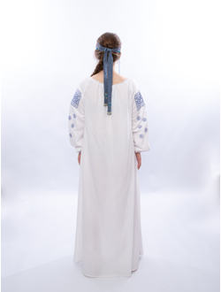 Платье-рубашка "Купальские Узоры"