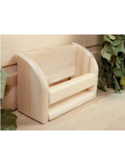 Полочка для масел, 4 пузырька, 17х11см, липа