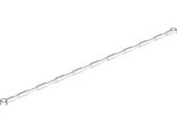 Hose, Flexible 21L with 2 Connector Ends and Rope Climbing Grips, White (2630 / 6409728)