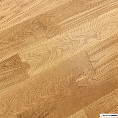 Инженерная доска Lab Arte Дуб Натур 1015 180 мм 1-полосная с фаской лак шип-паз толщина 15 мм 1 м2