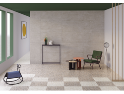 Beton-X, 60х60 см, керамогранит, Cветлый Лаппато Ректификат (9 мм), K949765LPR