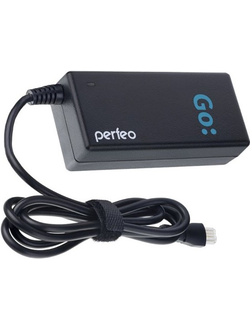Универсальный блок питания (зарядное устройство) для ноутбуков PERFEO GO, HP 70W ULA-70H (черный)