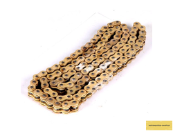 Цепь привода 520H 108L (усиленная) золотая SFR