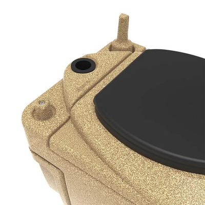 Туалет торфяной Rostok Эко песочный гранит