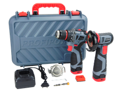 Аккумуляторный бесщеточный НАБОР 2в1 ProfiSet 2B16