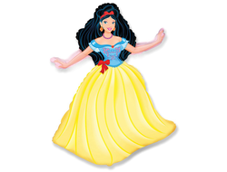 Фольгированный шар "Белоснежка"